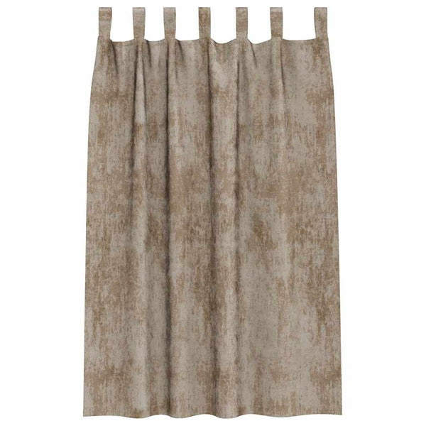 Samettiverhot 2 kpl Samppanja 175 x 140 cm Sametti