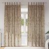 Samettiverhot 2 kpl Samppanja 225 x 140 cm Sametti