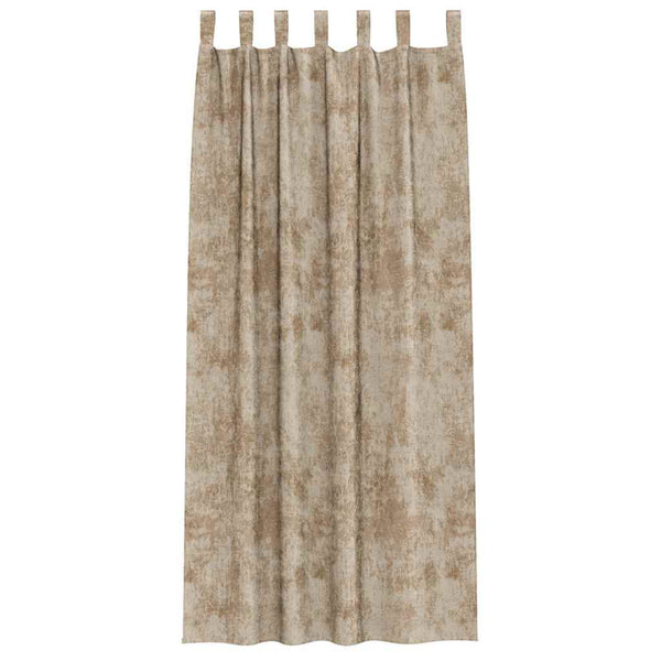 Samettiverhot 2 kpl Samppanja 245 x 140 cm Sametti