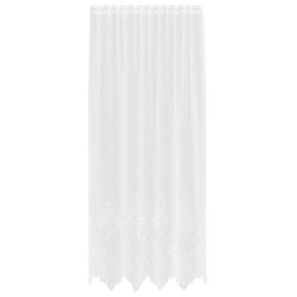 Verkkoverho valkoinen 200 x 150 cm Polyesteri