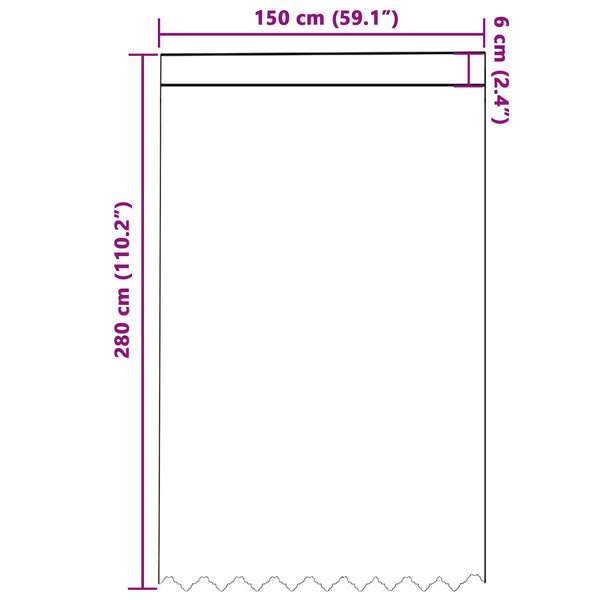 Verkkoverho valkoinen 280 x 150 cm Polyesteri
