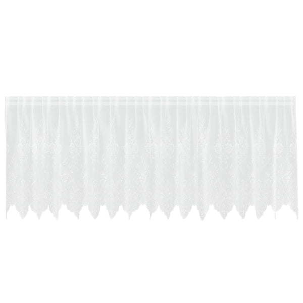 Verkkoverho valkoinen 100 x 400 cm Polyesteri