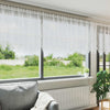 Verkkoverho valkoinen 120 x 500 cm Polyesteri