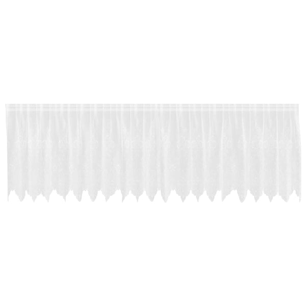 Verkkoverho valkoinen 120 x 500 cm Polyesteri