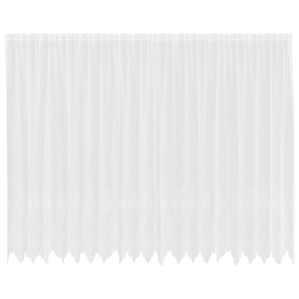 Verkkoverho valkoinen 220 x 500 cm Polyesteri