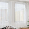 Verkkoverho valkoinen 280 x 600 cm Polyesteri