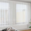 Verkkoverho valkoinen 200 x 900 cm Polyesteri