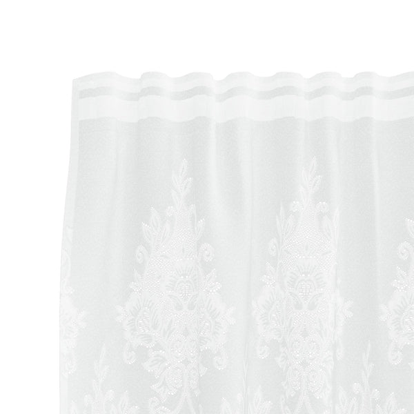 Verkkoverho valkoinen 300 x 1200 cm Polyesteri