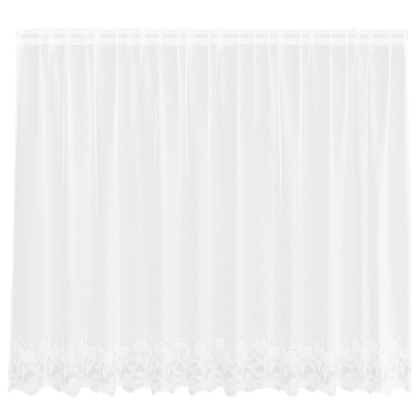 Verkkoverho valkoinen 300 x 140 cm Polyesteri