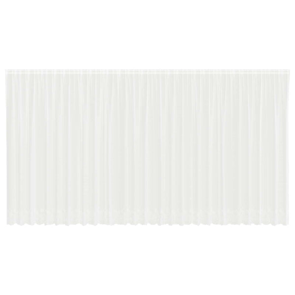 Verkkoverho valkoinen 750 x 240 cm Polyesteri
