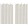 Verhosatiini 2 kpl Kerma 140 x 140 cm Polyesteri