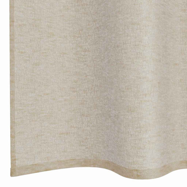 Verhosatiini 2 kpl Hiekka 175 x 140 cm Polyesteri