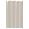 Verhosatiini 2 kpl Hiekka 175 x 140 cm Polyesteri