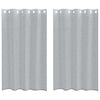 Verhosatiini 2 kpl Tumma harmaa 175 x 140 cm Polyesteri