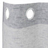 Verhosatiini 2 kpl Tumma harmaa 225 x 140 cm Polyesteri