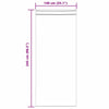 Verhosatiini 2 kpl Kerma 245 x 140 cm Polyesteri