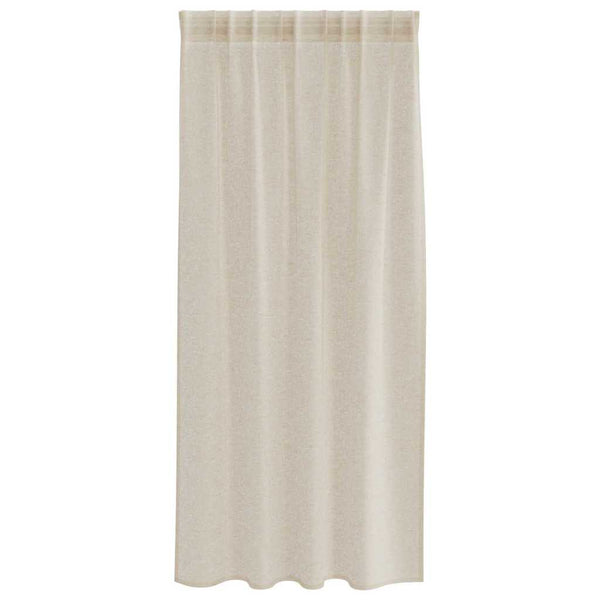 Verhosatiini 2 kpl Hiekka 175 x 140 cm Polyesteri
