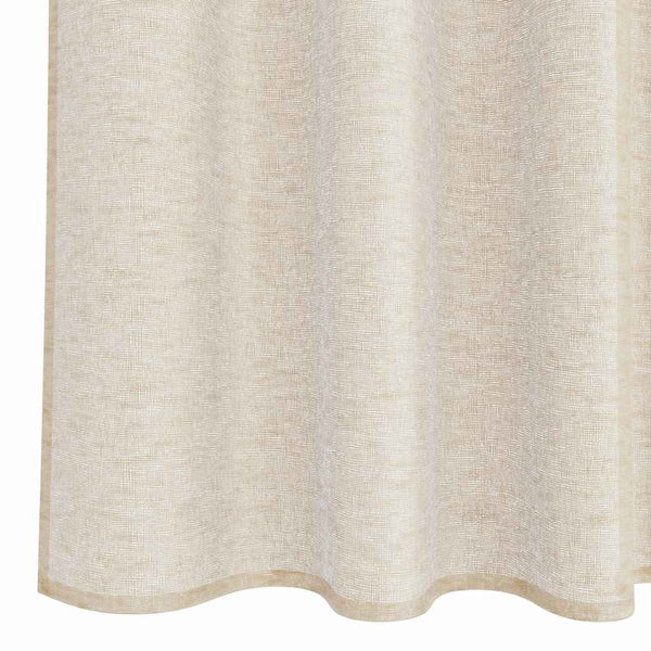 Verhosatiini 2 kpl Hiekka 245 x 140 cm Polyesteri