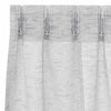 Verhosatiini 2 kpl Vaaleanharmaa 175 x 140 cm Polyesteri