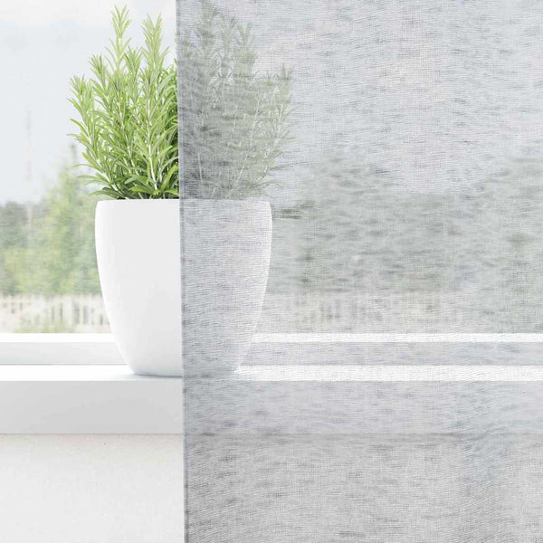 Verhosatiini 2 kpl Tumma harmaa 140 x 140 cm Polyesteri