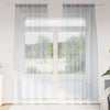 Verhosatiini 2 kpl Tumma harmaa 260 x 140 cm Polyesteri
