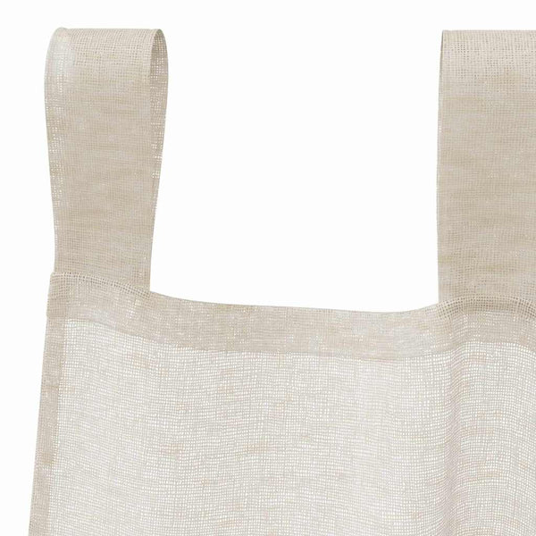 Verhosatiini 2 kpl Hiekka 225 x 140 cm Polyesteri