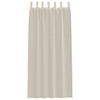 Verhosatiini 2 kpl Hiekka 245 x 140 cm Polyesteri