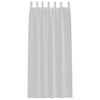 Verhosatiini 2 kpl Vaaleanharmaa 225 x 140 cm Polyesteri