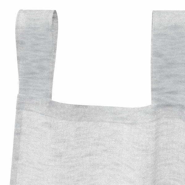 Verhosatiini 2 kpl Vaaleanharmaa 260 x 140 cm Polyesteri
