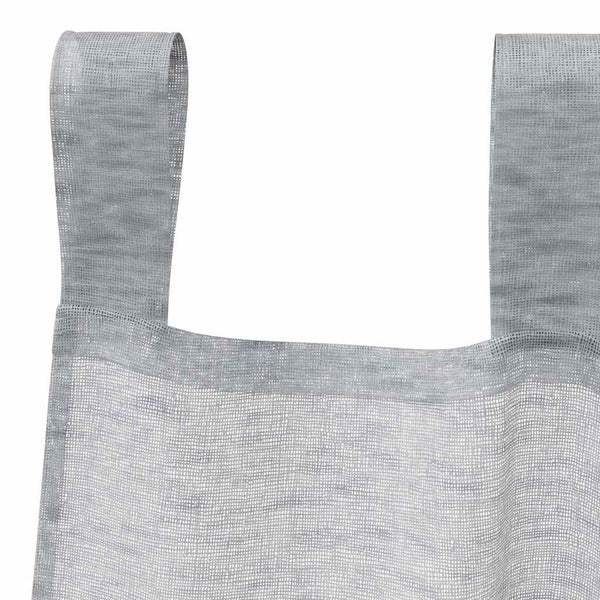 Verhosatiini 2 kpl Tumma harmaa 225 x 140 cm Polyesteri