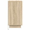 yöpöytäkaappi LED-valoilla Sonoma tammi 38x34x65 cm