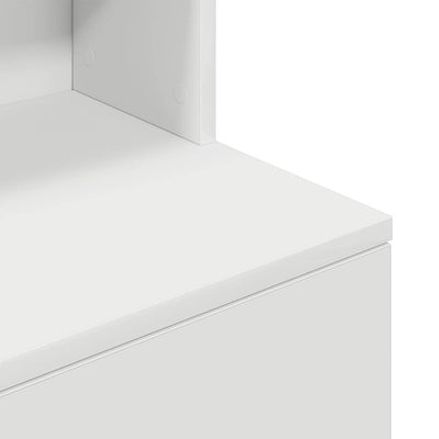 Valkoinen yöpöytä Dobrota 39x35x125cm (puinen)