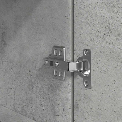 Betoninharmaa yöpöytä Dobrota 39x35x125cm (puinen)