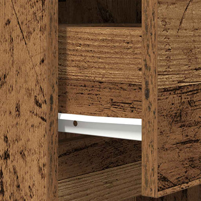 Vanha puu yöpöytä Dobrota 39x35x125cm (puinen)