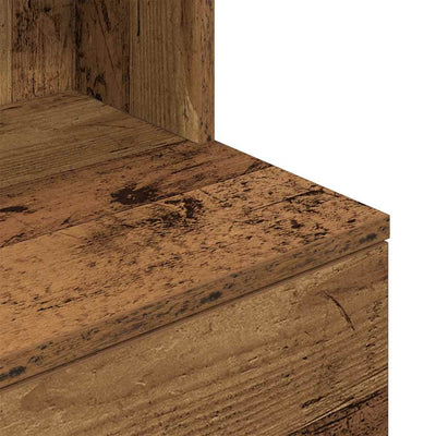 Vanha puu yöpöytä Dobrota 39x35x125cm (puinen)