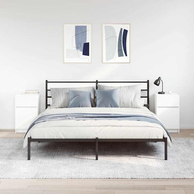 Valkoinen yöpöydät Hriton 39x35x65cm (2 kpl puinen)