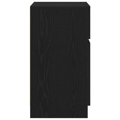 Musta yöpöytä Hriton 39x35x65cm (puinen)