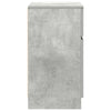 Yöpöydät 2 kpl betoninharmaa 39x35x65 cm tekninen puu