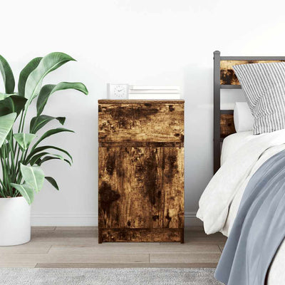 Savutammi yöpöytä Hriton 39x35x65cm (puinen)