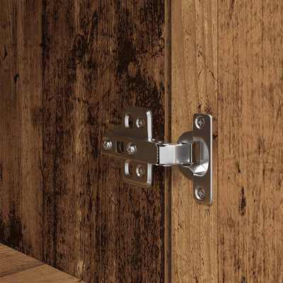 Vanha puu yöpöytä Hriton 39x35x65cm (puinen)