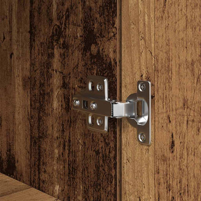 Vanha puu yöpöydät Hriton 39x35x65cm (2 kpl lastulevy)