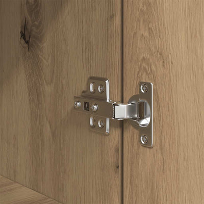 Tammi yöpöytäkaapit Hriton 39x35x65cm (2 kpl käsityöläinen, puinen)