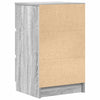 yöpöytäkaapit 3 laatikolla 2 kpl harmaa Sonoma 39x35x65 cm