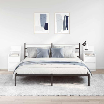 Valkoinen yöpöytäkaapit Remu 38x34x80cm (2 laatikkoa 2 kpl)