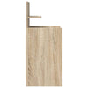 yöpöytäkaapit 2 laatikkoa 2 kpl sonoma-tammi 38x34x80 cm
