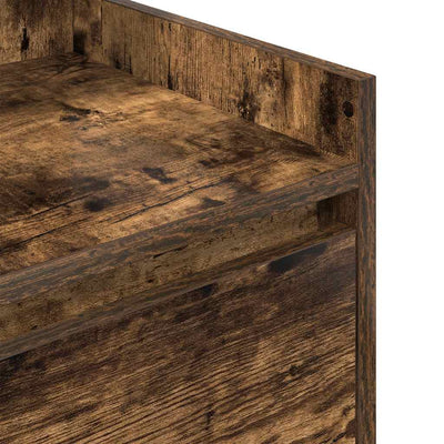 Savutammi yöpöytäkaappi Remu 38x34x80cm (kahdella laatikolla)