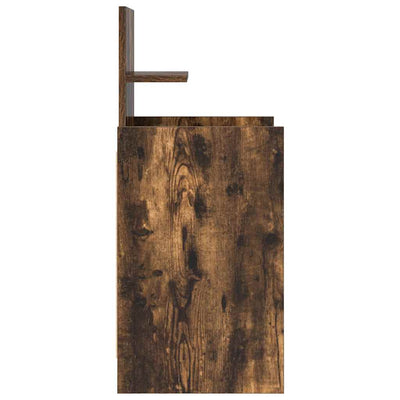yöpöytäkaapit 2 laatikkoa 2 kpl savutammi 38x34x80 cm