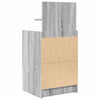 yöpöytäkaapit 2 laatikkoa 2 kpl harmaa sonoma 38x34x80 cm