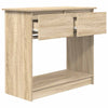 konsolipöytä laatikoilla Sonoma-tammi 85,5x38,5x74,5 cm