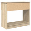 konsolipöytä laatikoilla Sonoma-tammi 85,5x38,5x74,5 cm